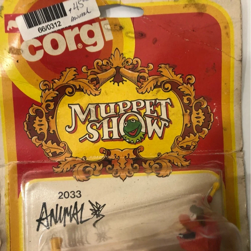 Vtg Die Cast Figure ANIMAL Muppets